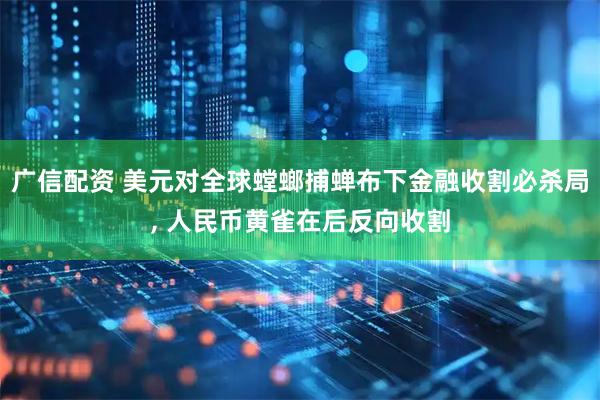 广信配资 美元对全球螳螂捕蝉布下金融收割必杀局, 人民币黄雀在后反向收割